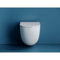 Унитаз подвесной Ceramica Nova Vogue CN4008T (белый, с креплением и сиденьем) - Изображение №7 — Chaika Market