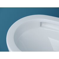 Унитаз подвесной Ceramica Nova Vogue CN4008T (белый, с креплением и сиденьем) - Изображение №5 — Chaika Market