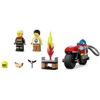 Конструктор LEGO City 60410 Пожарный мотоцикл - Изображение №4 — Chaika Market