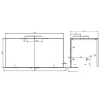 Кухонная вытяжка Elikor Cube 60П-1000 237811 (черный) - Изображение №2 — Chaika Market