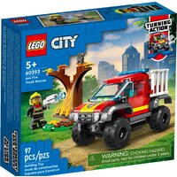Конструктор LEGO City 60393 Спасательный пожарный внедорожник — Chaika Market