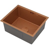 Кухонная мойка Roxen Uno 560210-54-BRS PVD бронзовая/текстурная (с ролл-матом и дозатором) - Изображение №7 — Chaika Market