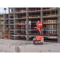 Ударная дрель-шуруповерт Milwaukee M18 M18BLPDRC-502C 4933492826 (с 2-мя АКБ 5 Ач, кейс) - Изображение №4 — Chaika Market