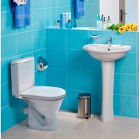 Унитаз напольный Santek Алькор WH302140 - Изображение №2 — Chaika Market