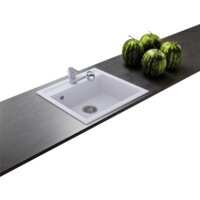 Кухонная мойка Aquasanita Quadro SQQ100W (beige 110) - Изображение №13 — Chaika Market