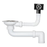 Кухонная мойка Aquasanita Quadro SQQ100W (beige 110) - Изображение №5 — Chaika Market