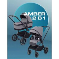 Универсальная коляска MOWbaby Amber MB067 (2 в 1, мятный) - Изображение №34 — Chaika Market
