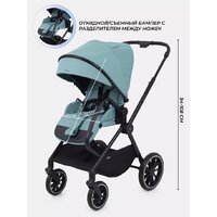 Универсальная коляска MOWbaby Amber MB067 (2 в 1, мятный) - Изображение №5 — Chaika Market