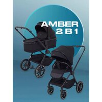 Универсальная коляска MOWbaby Amber MB067 (2 в 1, мятный) - Изображение №33 — Chaika Market
