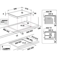 Варочная панель Whirlpool WS QS460 NE - Изображение №5 — Chaika Market