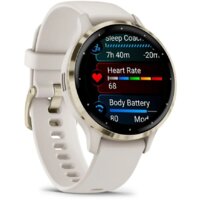 Умные часы Garmin Venu 3S (слоновая кость, с силиконовым ремешком) - Изображение №6 — Chaika Market