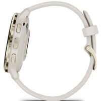 Умные часы Garmin Venu 3S (слоновая кость, с силиконовым ремешком) - Изображение №4 — Chaika Market