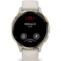 Умные часы Garmin Venu 3S (слоновая кость, с силиконовым ремешком) - Изображение №8 — Chaika Market