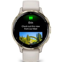 Умные часы Garmin Venu 3S (слоновая кость, с силиконовым ремешком) - Изображение №5 — Chaika Market