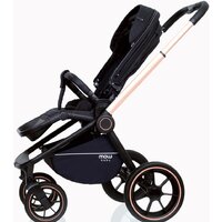 Универсальная коляска Rant MOWbaby Zoom PU (2 в 1, gold black) - Изображение №6 — Chaika Market