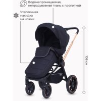Универсальная коляска Rant MOWbaby Zoom PU (2 в 1, gold black) - Изображение №18 — Chaika Market