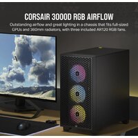 Корпус Corsair 3000D RGB Airflow CC-9011255-WW - Изображение №5 — Chaika Market
