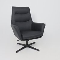 Офисное кресло AksHome Hudson (экокожа, черный PU-24/черный) - Изображение №9 — Chaika Market