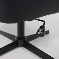 Офисное кресло AksHome Hudson (экокожа, черный PU-24/черный) - Изображение №19 — Chaika Market