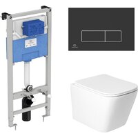 Унитаз подвесной Saniteco KW-9004WS + R020467 + R0121A6 - Изображение №8 — Chaika Market