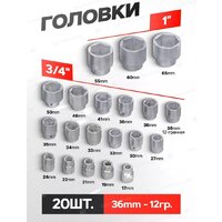 Универсальный набор инструментов RockForce RF-68263-5(51902) - Изображение №5 — Chaika Market