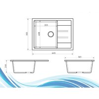 Кухонная мойка Berge BR-6502 + Like F8007122 (черный) - Изображение №23 — Chaika Market