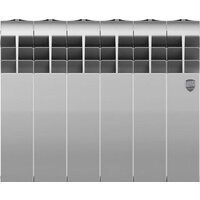Биметаллический радиатор Royal Thermo BiLiner 350 Silver Satin (6 секций) - Изображение №2 — Chaika Market