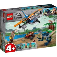 Конструктор LEGO Jurassic World 75942 Велоцираптор: спасение на биплане — Chaika Market