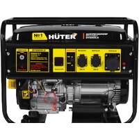 Бензиновый генератор Huter DY8000LX - Изображение №2 — Chaika Market