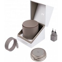 Беспроводное зарядное Magssory Disc Signature Edition 3 в 1 для Apple WCH033 (титановый) - Изображение №2 — Chaika Market