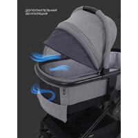 Универсальная коляска MOWbaby Amber MB068 (3 в 1, мятный) - Изображение №51 — Chaika Market