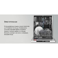 Встраиваемая посудомоечная машина MAUNFELD MLP-122D Light Beam - Изображение №21 — Chaika Market