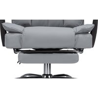 Офисное кресло Woodville Baron (светло-серый) - Изображение №10 — Chaika Market