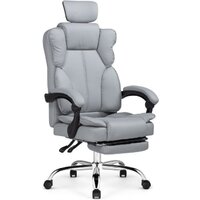 Офисное кресло Woodville Baron (светло-серый) - Изображение №2 — Chaika Market