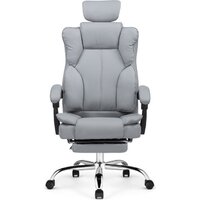 Офисное кресло Woodville Baron (светло-серый) - Изображение №4 — Chaika Market