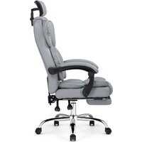 Офисное кресло Woodville Baron (светло-серый) - Изображение №3 — Chaika Market