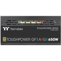 Блок питания Thermaltake Toughpower GF1 ARGB 650W Gold TT Premium TTP-650AH3FCG-U - Изображение №3 — Chaika Market