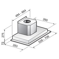 Кухонная вытяжка Freggia CHCT5X - Изображение №2 — Chaika Market