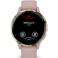 Умные часы Garmin Venu 3S (розовый, с силиконовым ремешком) - Изображение №2 — Chaika Market