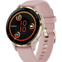 Умные часы Garmin Venu 3S (розовый, с силиконовым ремешком) — Chaika Market