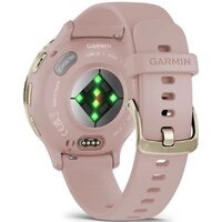 Умные часы Garmin Venu 3S (розовый, с силиконовым ремешком) - Изображение №8 — Chaika Market