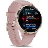 Умные часы Garmin Venu 3S (розовый, с силиконовым ремешком) - Изображение №6 — Chaika Market