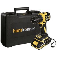 Дрель-шуруповерт Hanskonner HCD2065C (с 2-мя АКБ, кейс) — Chaika Market