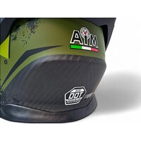Мотошлем AIM RH365 365-013-L (L, Carbon Renault Green) - Изображение №10 — Chaika Market