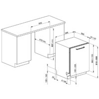 Встраиваемая посудомоечная машина Smeg ST354BQL - Изображение №2 — Chaika Market