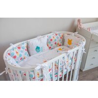 Кроватка-трансформер Polini Kids Simple 911 (белый) - Изображение №9 — Chaika Market