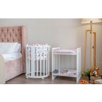 Кроватка-трансформер Polini Kids Simple 911 (белый) - Изображение №7 — Chaika Market