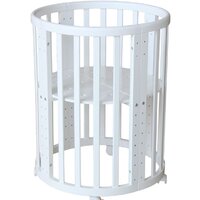 Кроватка-трансформер Polini Kids Simple 911 (белый) — Chaika Market