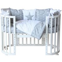 Кроватка-трансформер Polini Kids Simple 911 (белый) - Изображение №5 — Chaika Market