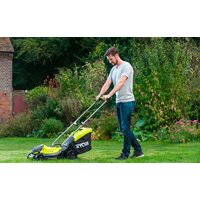 Газонокосилка Ryobi RLM18X33B-40 (с АКБ 4 Ah) - Изображение №6 — Chaika Market